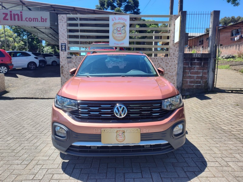 T-CROSS 1.0 COMFORTLINE TSI FLEX 4P AUTOMÁTICO - 2021 - CANELA