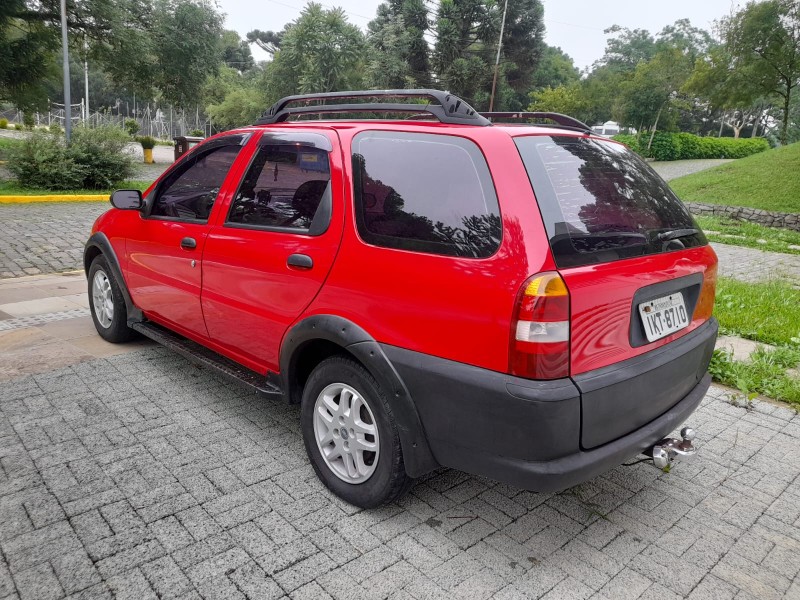 PALIO 1.6 MPI ADVENTURE WEEKEND 16V GASOLINA 4P MANUAL - 2002 - FARROUPILHA