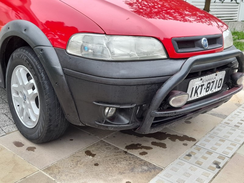 PALIO 1.6 MPI ADVENTURE WEEKEND 16V GASOLINA 4P MANUAL - 2002 - FARROUPILHA