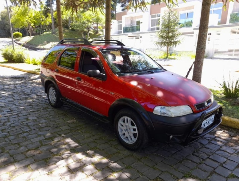 PALIO 1.6 MPI ADVENTURE WEEKEND 16V GASOLINA 4P MANUAL - 2002 - FARROUPILHA