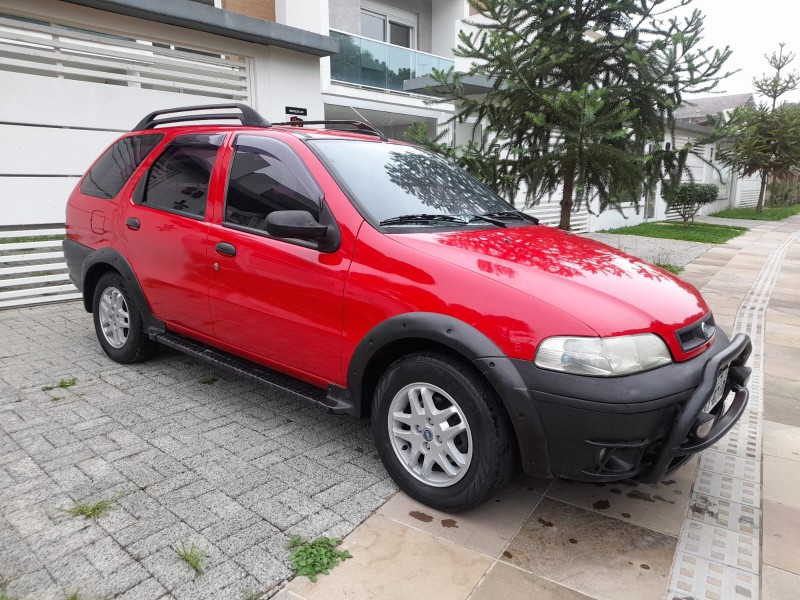 PALIO 1.6 MPI ADVENTURE WEEKEND 16V GASOLINA 4P MANUAL - 2002 - FARROUPILHA
