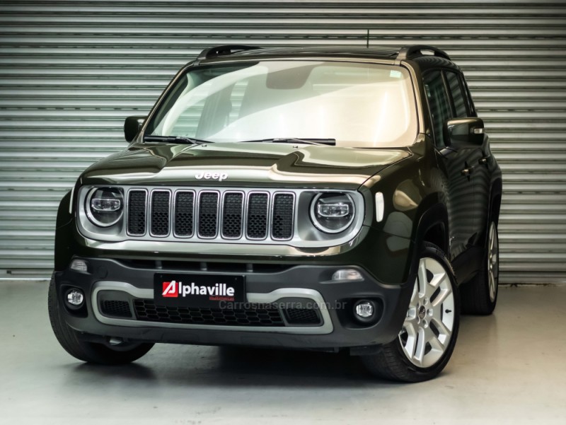 renegade 1.8 16v flex limited 4p automatico 2021 caxias do sul