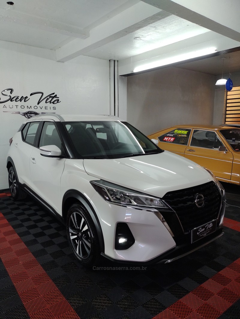 kicks 1.6 advance 16v plus cvt flex 4p automatico 2022 caxias do sul