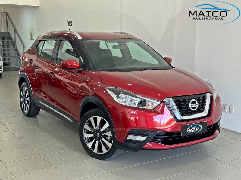 kicks 1.6 16v flex sv 4p xtronic 2018 novo hamburgo