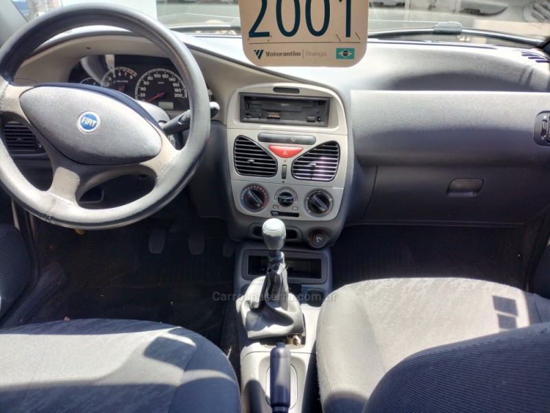 PALIO 1.0 MPI WEEKEND ELX 16V GASOLINA 4P MANUAL - 2001 - CAXIAS DO SUL