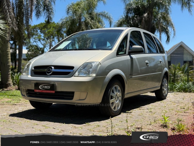 MERIVA 1.8 MPFI MAXX 8V FLEX 4P MANUAL - 2005 - CARLOS BARBOSA