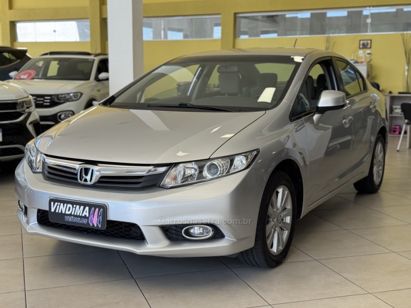 CIVIC 1.8 LXS 16V FLEX 4P MANUAL - 2013 - FLORES DA CUNHA
