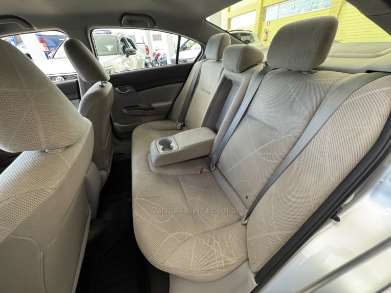 CIVIC 1.8 LXS 16V FLEX 4P MANUAL - 2013 - FLORES DA CUNHA