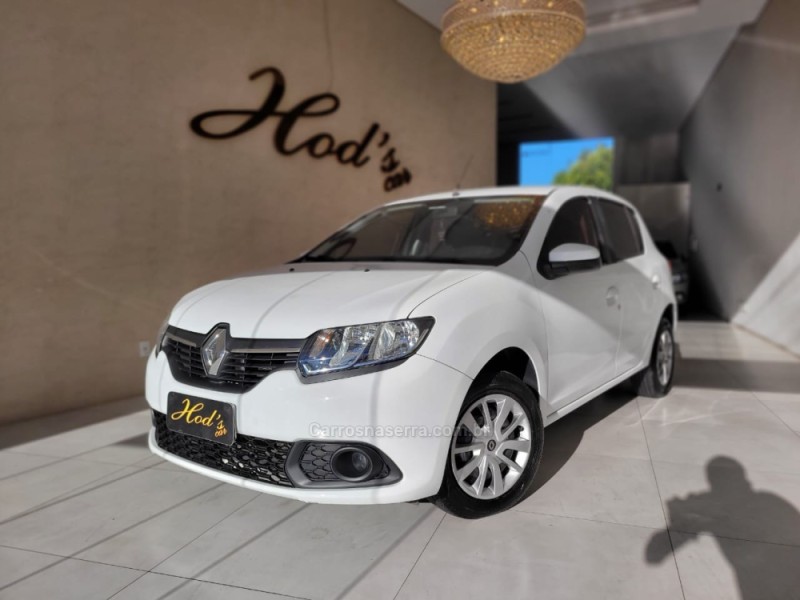 sandero 1.0 expression 16v flex 4p manual 2015 canela