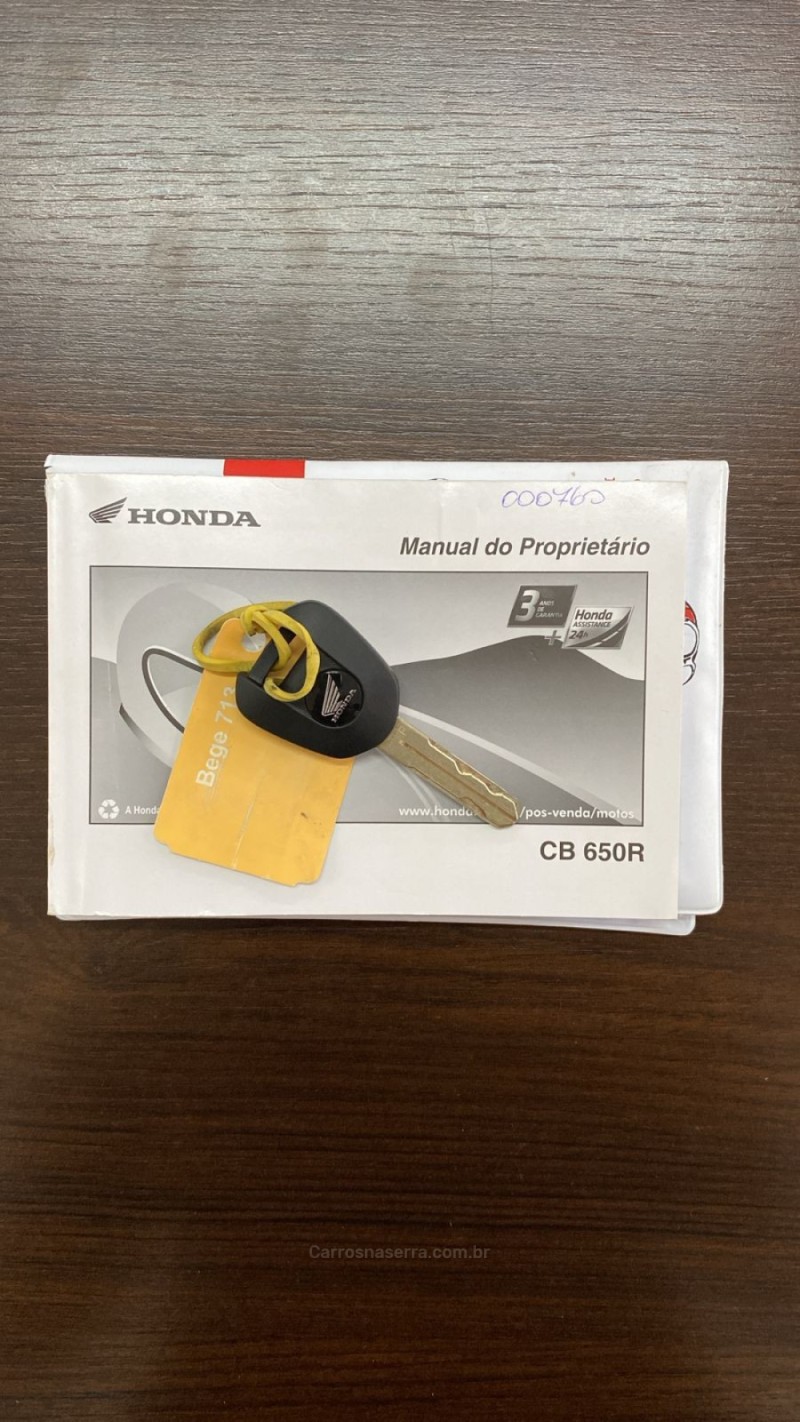 CB 650R  - 2023 - CAMPO BOM