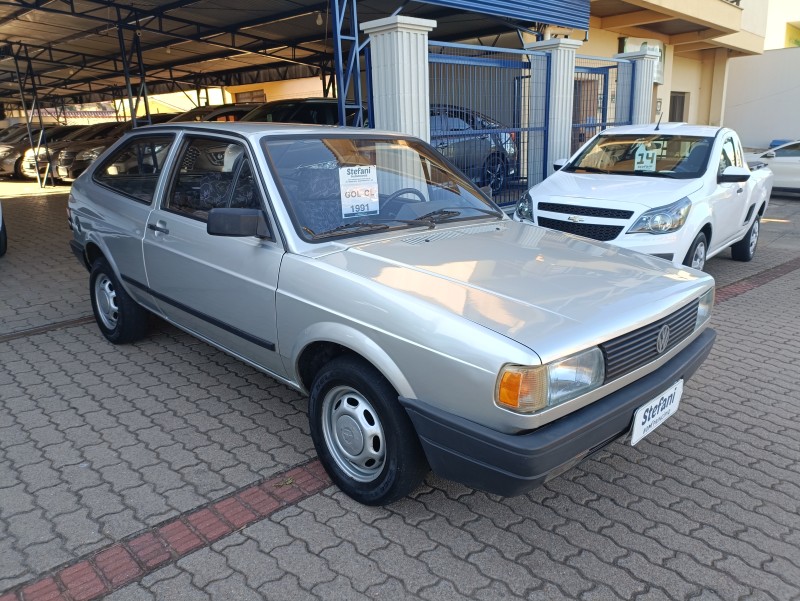 GOL 1.6 CL 8V GASOLINA 2P MANUAL - 1991 - BOM PRINCíPIO