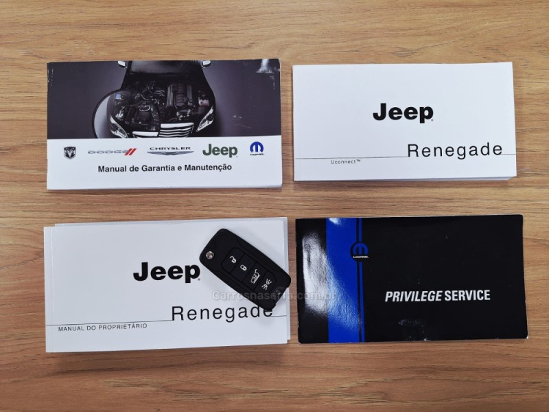 RENEGADE 1.8 16V FLEX LONGITUDE 4P AUTOMÁTICO - 2016 - CAXIAS DO SUL