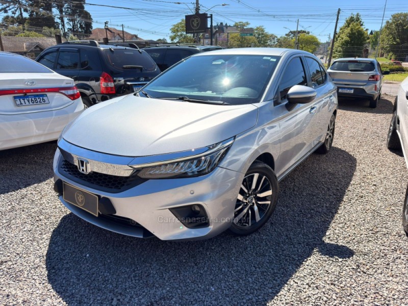 city 1.5 sedan touring 16v flex 4p automatico 2022 canela