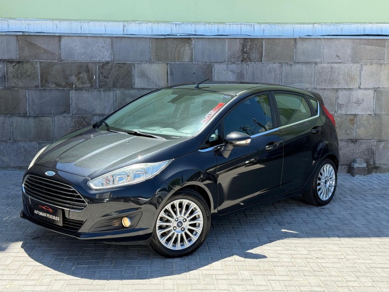 fiesta 1.6 titanium hatch 16v flex 4p automatico 2015 caxias do sul