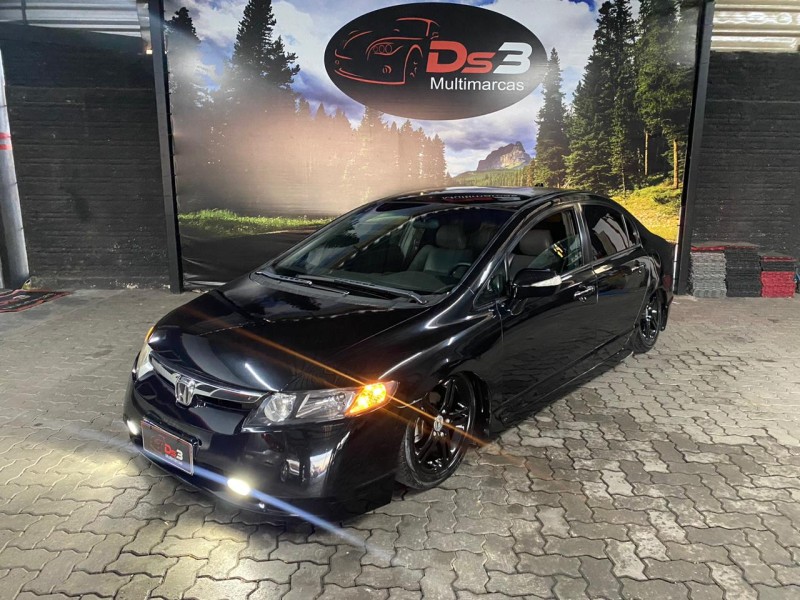 civic 1.8 exs 16v gasolina 4p automatico 2007 caxias do sul