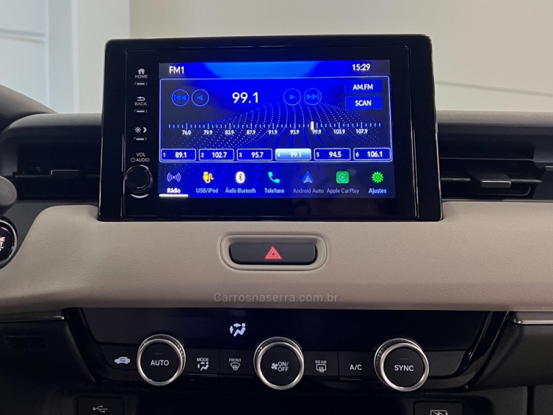 HR-V 1.5 16V FLEX TOURING TURBO 4P AUTOMÁTICO - 2024 - FLORES DA CUNHA