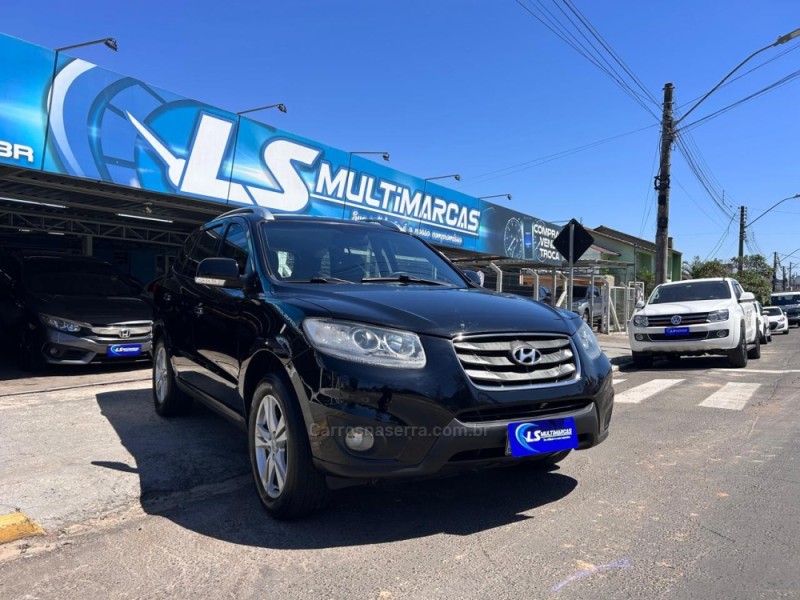 SANTA FÉ 3.5 MPFI GLS V6 24V 285CV GASOLINA 4P AUTOMÁTICO - 2012 - VENâNCIO AIRES
