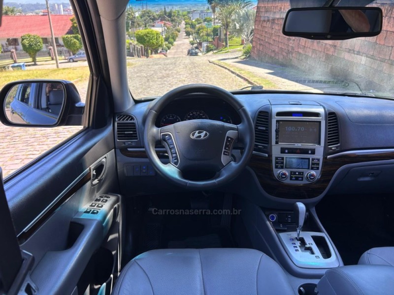 SANTA FÉ 3.5 MPFI GLS V6 24V 285CV GASOLINA 4P AUTOMÁTICO - 2012 - VENâNCIO AIRES