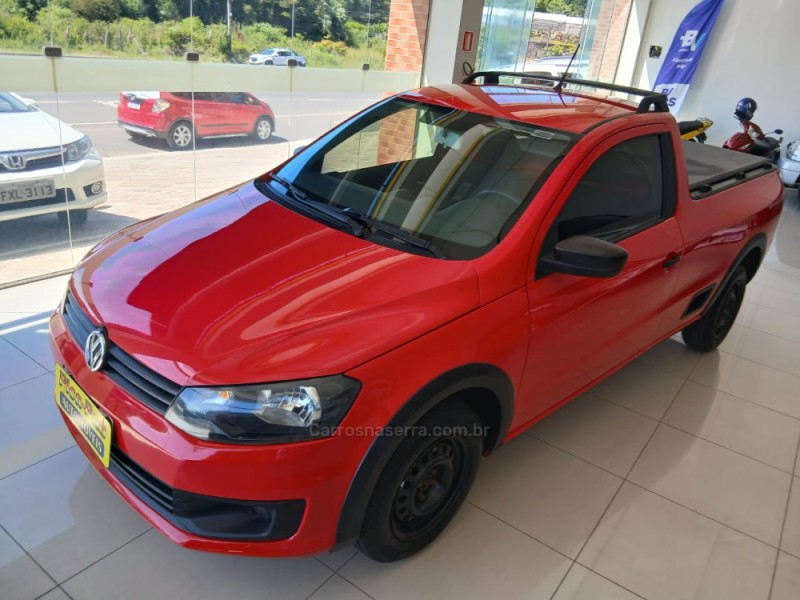 SAVEIRO 1.6 MI TRENDLINE CS 8V FLEX 2P MANUAL - 2015 - NOVA PETRóPOLIS