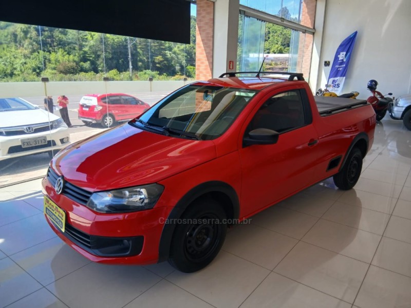 SAVEIRO 1.6 MI TRENDLINE CS 8V FLEX 2P MANUAL - 2015 - NOVA PETRóPOLIS
