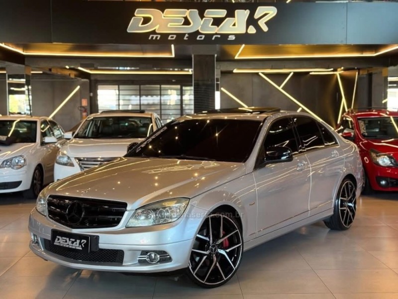 c 200 1.8 cgi avantgarde 16v gasolina 4p automatico 2008 novo hamburgo