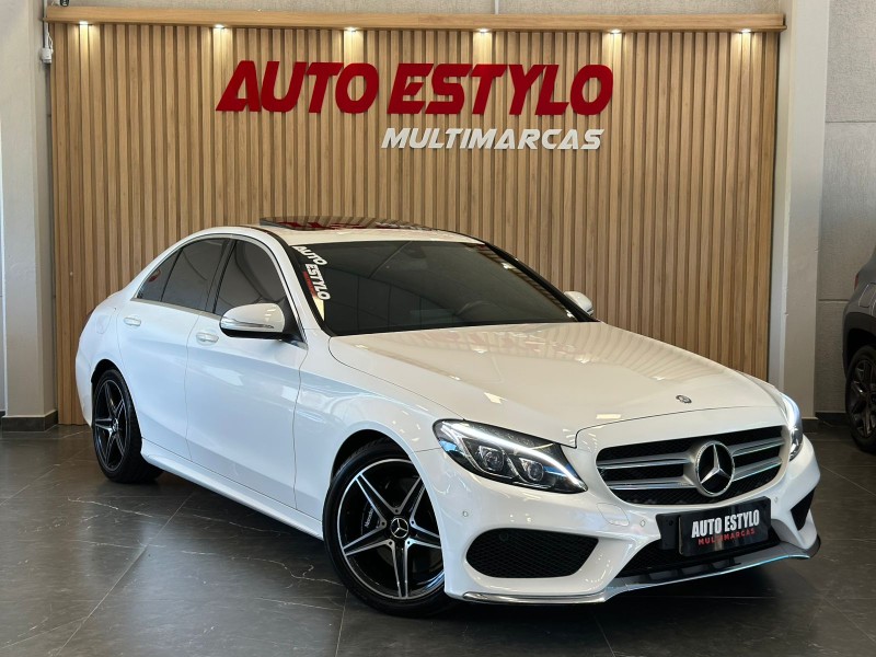 C 250 2.0 CGI SPORT TURBO 16V GASOLINA 4P AUTOMÁTICO - 2015 - ESTâNCIA VELHA