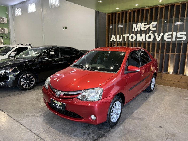 etios 1.5 xls sedan 16v flex 4p manual 2015 caxias do sul