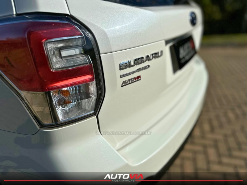 FORESTER 2.0 XT 4X4 16V TURBO GASOLINA 4P AUTOMÁTICO - 2017 - SAPIRANGA