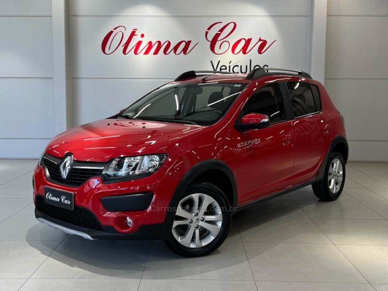 sandero 1.6 stepway easy r 16v flex 4p automatico 2018 flores da cunha