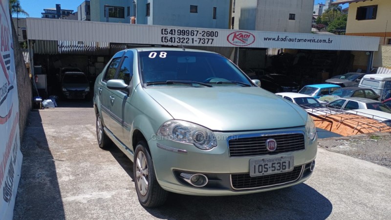 SIENA 1.4 MPI ELX ATTRACTIVE 8V FLEX 4P MANUAL - 2008 - CAXIAS DO SUL