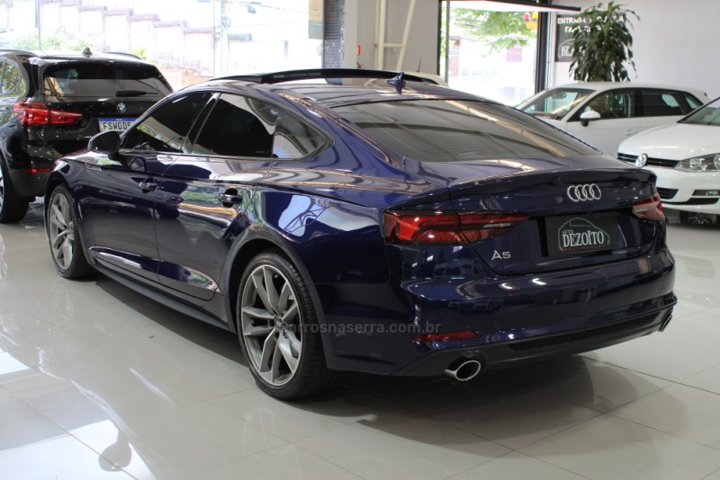 A5 2.0 TFSI SPORTBACK S LINE GASOLINA 4P AUTOMÁTICO - 2019 - CAXIAS DO SUL