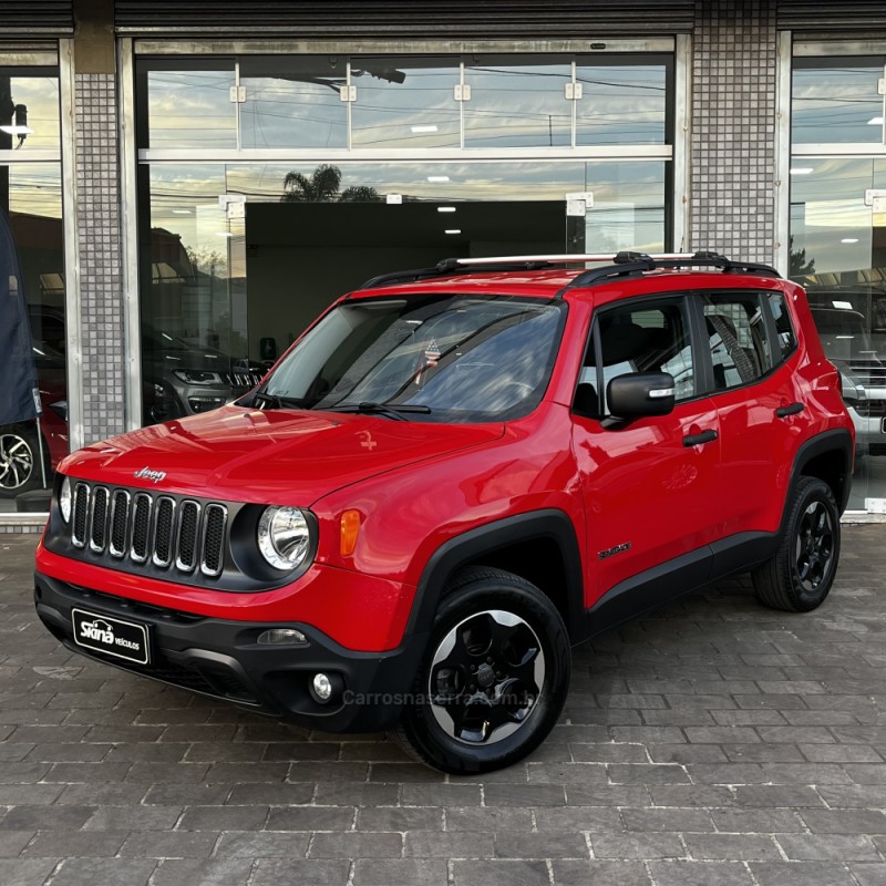 RENEGADE 2.0 16V TURBO DIESEL SPORT 4P 4X4 AUTOMÁTICO - 2017 - VACARIA