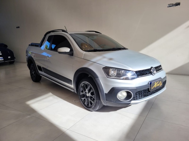 SAVEIRO 1.6 CROSS CE 16V FLEX 2P MANUAL - 2014 - CANELA