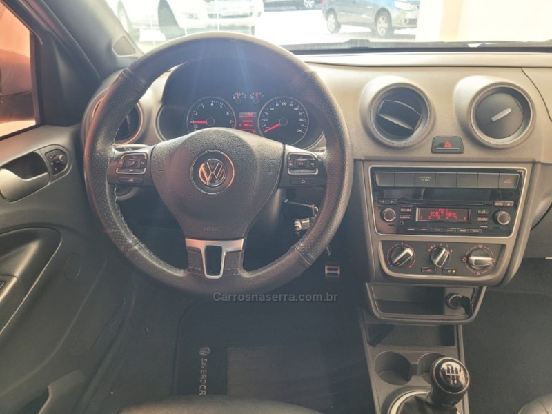 SAVEIRO 1.6 CROSS CE 16V FLEX 2P MANUAL - 2014 - CANELA