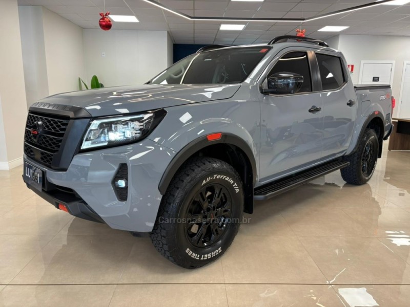 frontier 2.3 pro4x 4x4 cd bi turbo diesel 4p automatico 2023 carlos barbosa