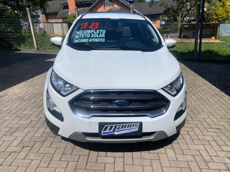 ECOSPORT 2.0 TITANIUM 16V FLEX 4P AUTOMÁTICO - 2018 - CANELA