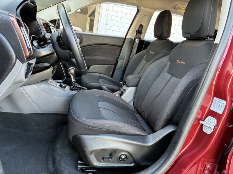 TORO 2.0 16V TURBO DIESEL VOLCANO AT9 4X4 AUTOMÁTICO - 2019 - VENâNCIO AIRES