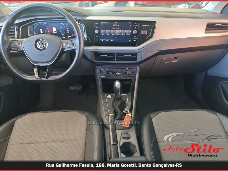 POLO 1.0	200 TSI HIGHLINE AUTOMÁTICO  - 2019 - BENTO GONçALVES