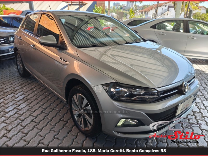 POLO 1.0	200 TSI HIGHLINE AUTOMÁTICO  - 2019 - BENTO GONçALVES