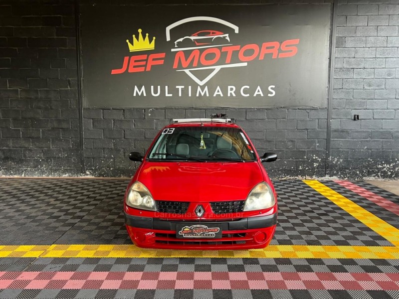 CLIO 1.0 AUTHENTIQUE 8V GASOLINA 4P MANUAL - 2003 - CAXIAS DO SUL