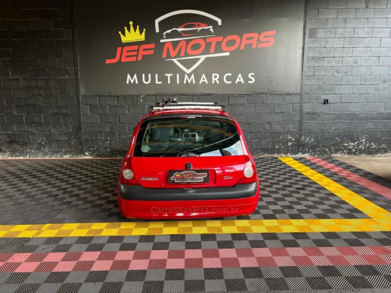 CLIO 1.0 AUTHENTIQUE 8V GASOLINA 4P MANUAL - 2003 - CAXIAS DO SUL