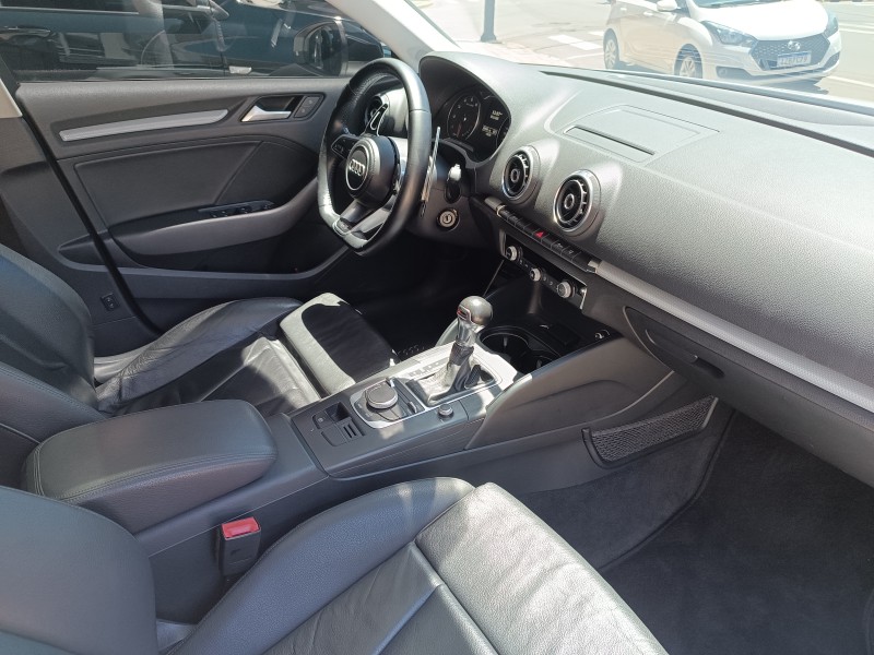 A3 2.0 TFSI SEDAN AMBITION 16V GASOLINA 4P S-TRONIC - 2016 - FLORES DA CUNHA