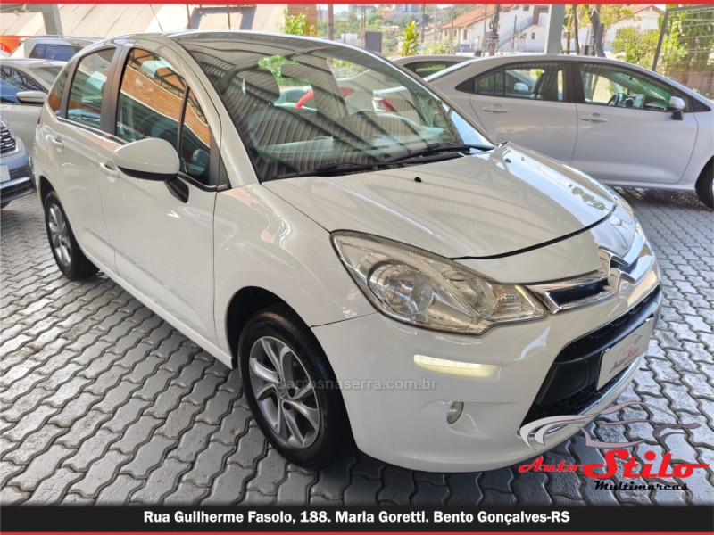 C3 1.5 TENDANCE 8V FLEX 4P MANUAL - 2014 - BENTO GONçALVES