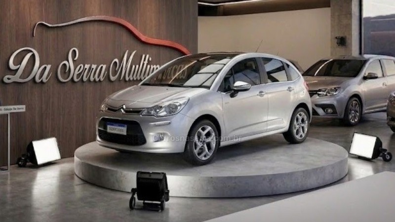 c3 1.6 exclusive 16v flex 4p automatico 2014 farroupilha