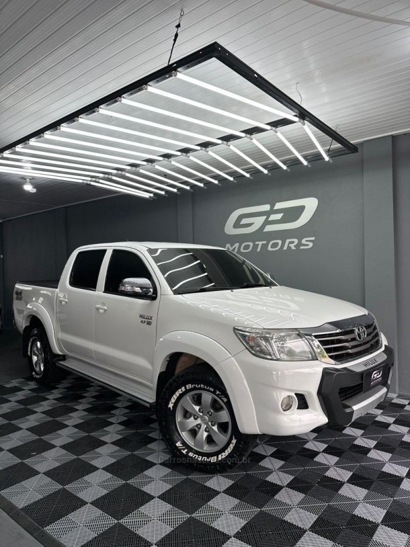 hilux 2.7 srv 4x4 cd 16v flex 4p automatico 2013 passo fundo