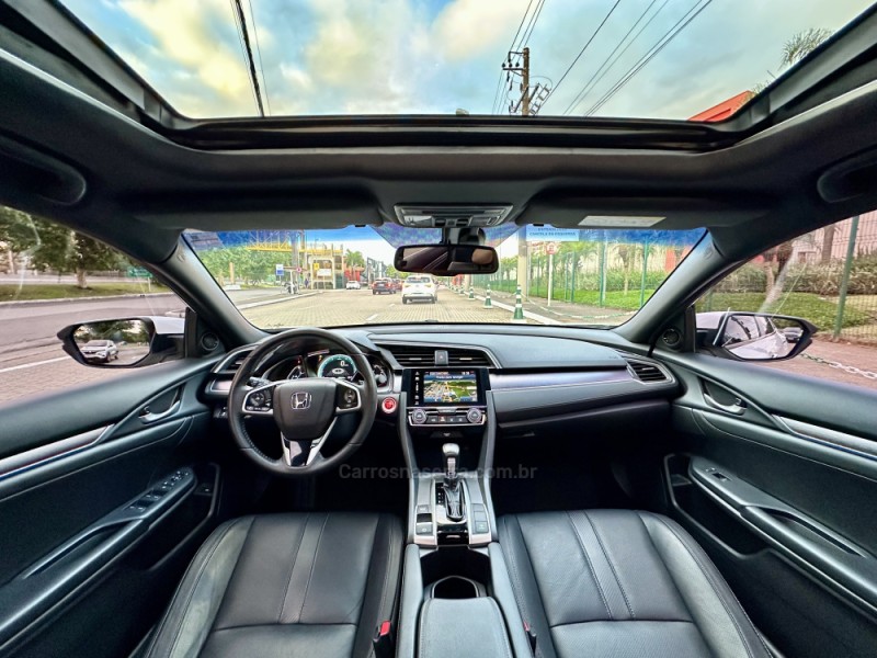 CIVIC 1.5 16V TOURING TURBO GASOLINA 4P AUTOMÁTICO - 2018 - ESTâNCIA VELHA