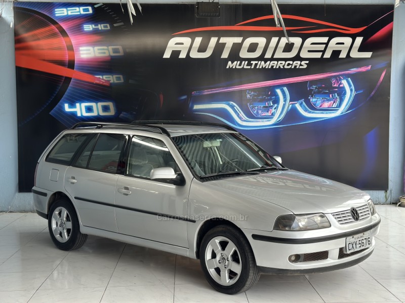 PARATI 1.8 MI PLUS 8V FLEX 4P MANUAL G.III - 2001 - NOVO HAMBURGO