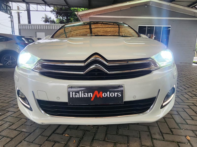 C4 LOUNGE 1.6 EXCLUSIVE 16V TURBO GASOLINA 4P AUTOMÁTICO - 2014 - CAXIAS DO SUL