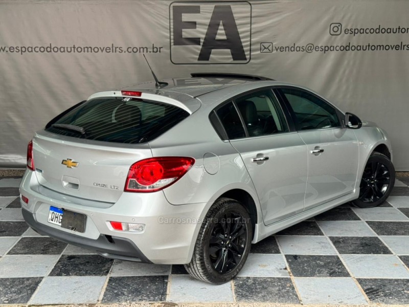 CRUZE 1.8 LTZ SPORT6 16V FLEX 4P AUTOMÁTICO - 2015 - NOVA PRATA