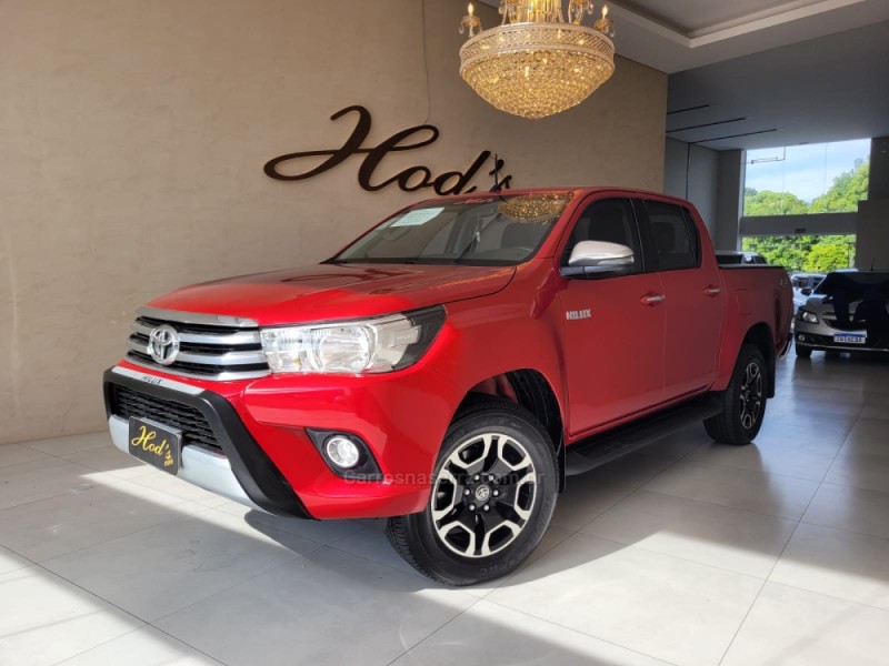 hilux 2.8 srv 4x4 cd 16v diesel 4p automatico 2018 canela